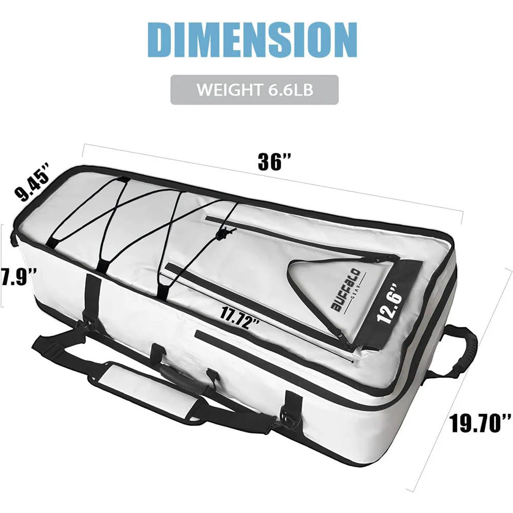 36'' Kayak Fish Cooler Bag With Shoulder Strap - Image 6