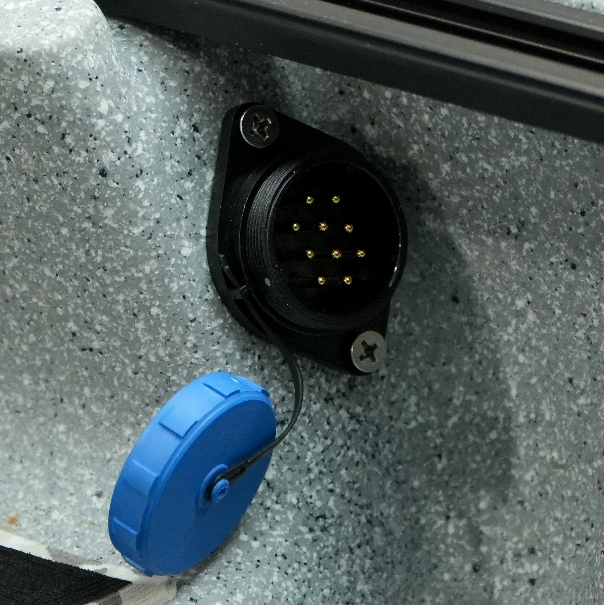 5 Circuit Heavy Duty, Waterproof, Quick Disconnect Jumper Kit - Panel Mount and Dual Plug Jumper Harness (YP-QD5X-18K) - Image 4