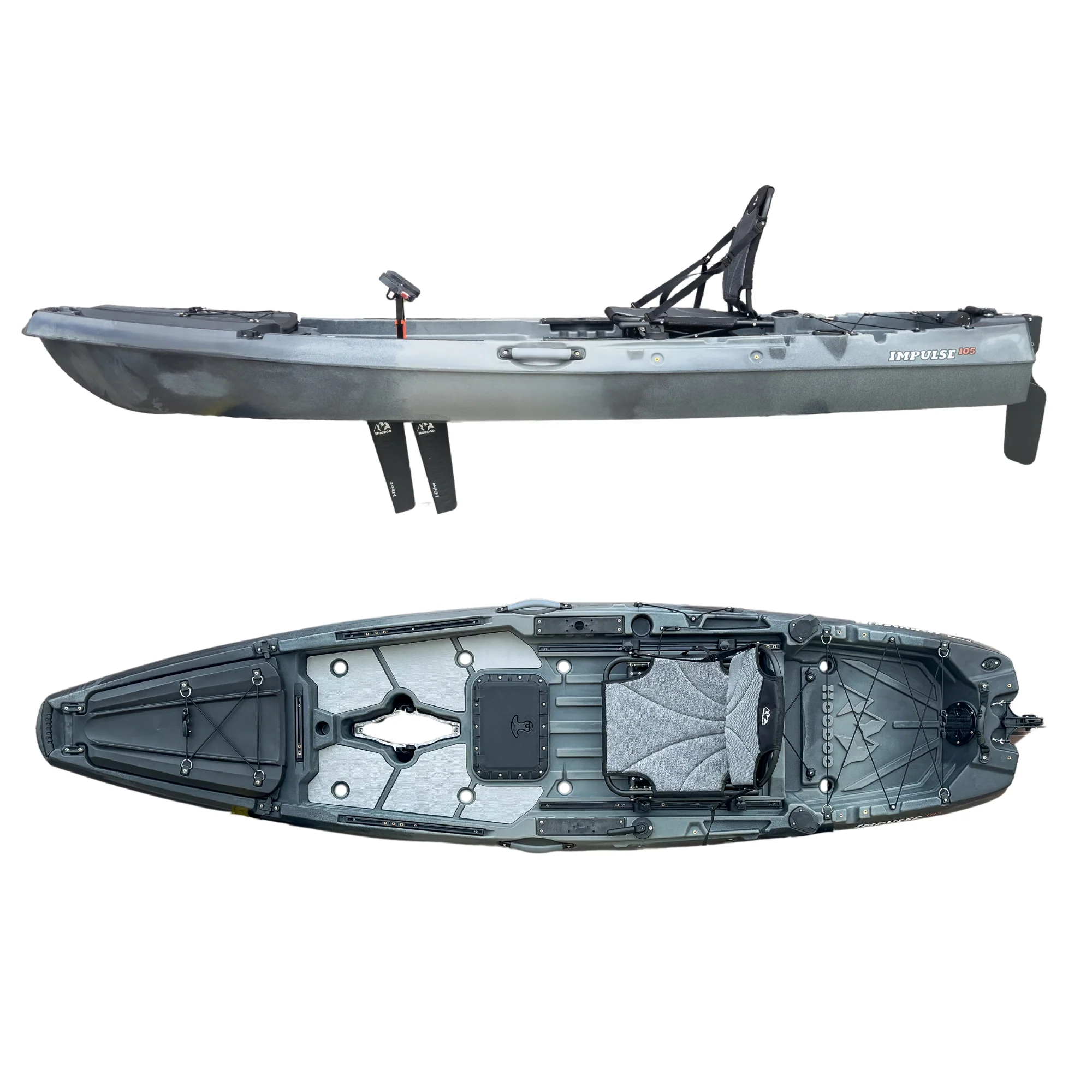 Hoodoo Impulse 105 Fin Drive Kayak - Image 5