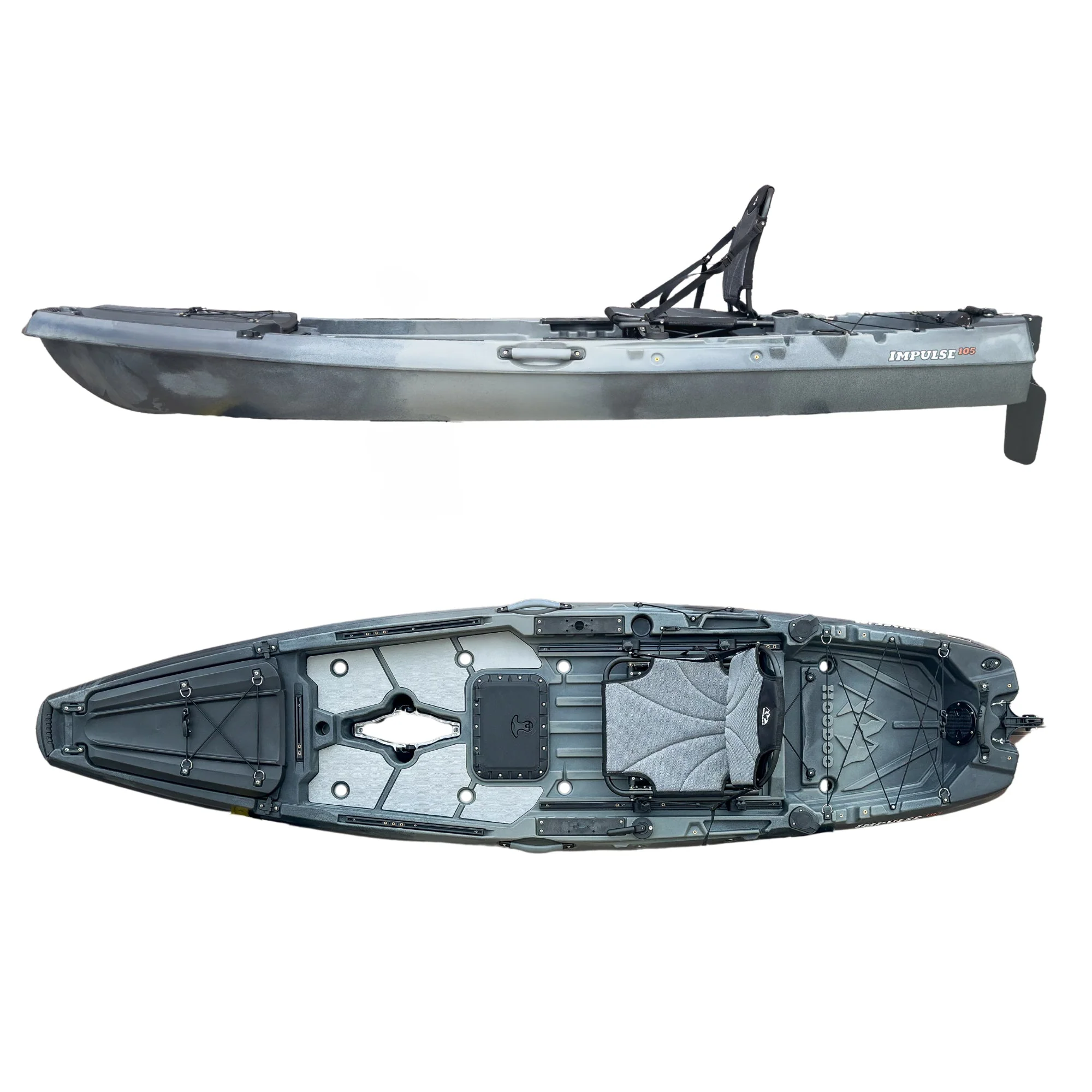 Hoodoo Impulse 105 Fin Drive Kayak - Image 7