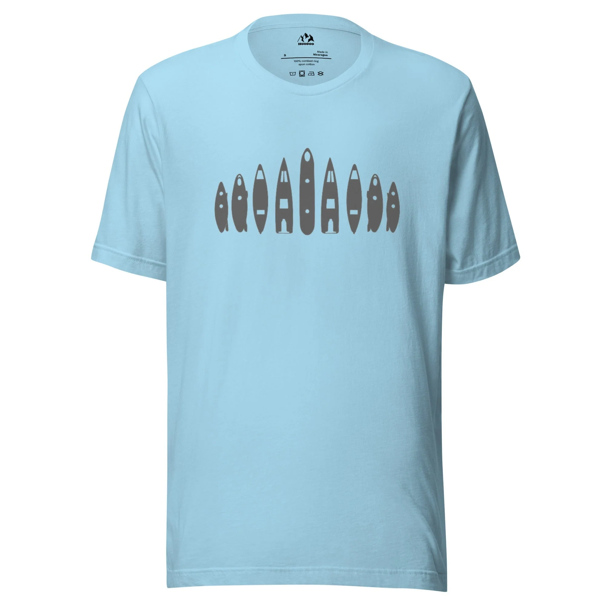 Hoodoo Kayak Fleet Unisex Tee - Image 3