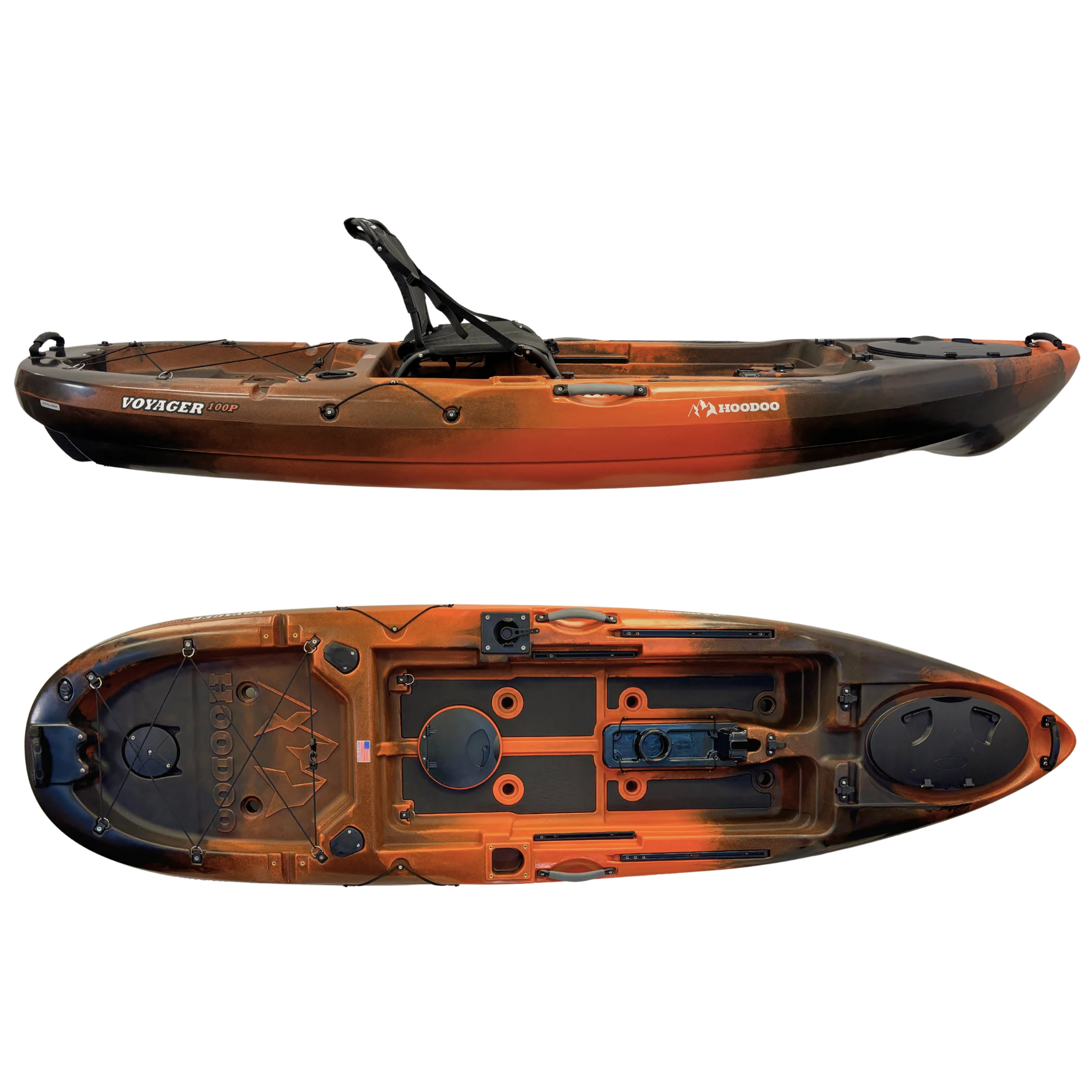 Hoodoo Voyager 100P Pedal Drive Kayak - Image 13