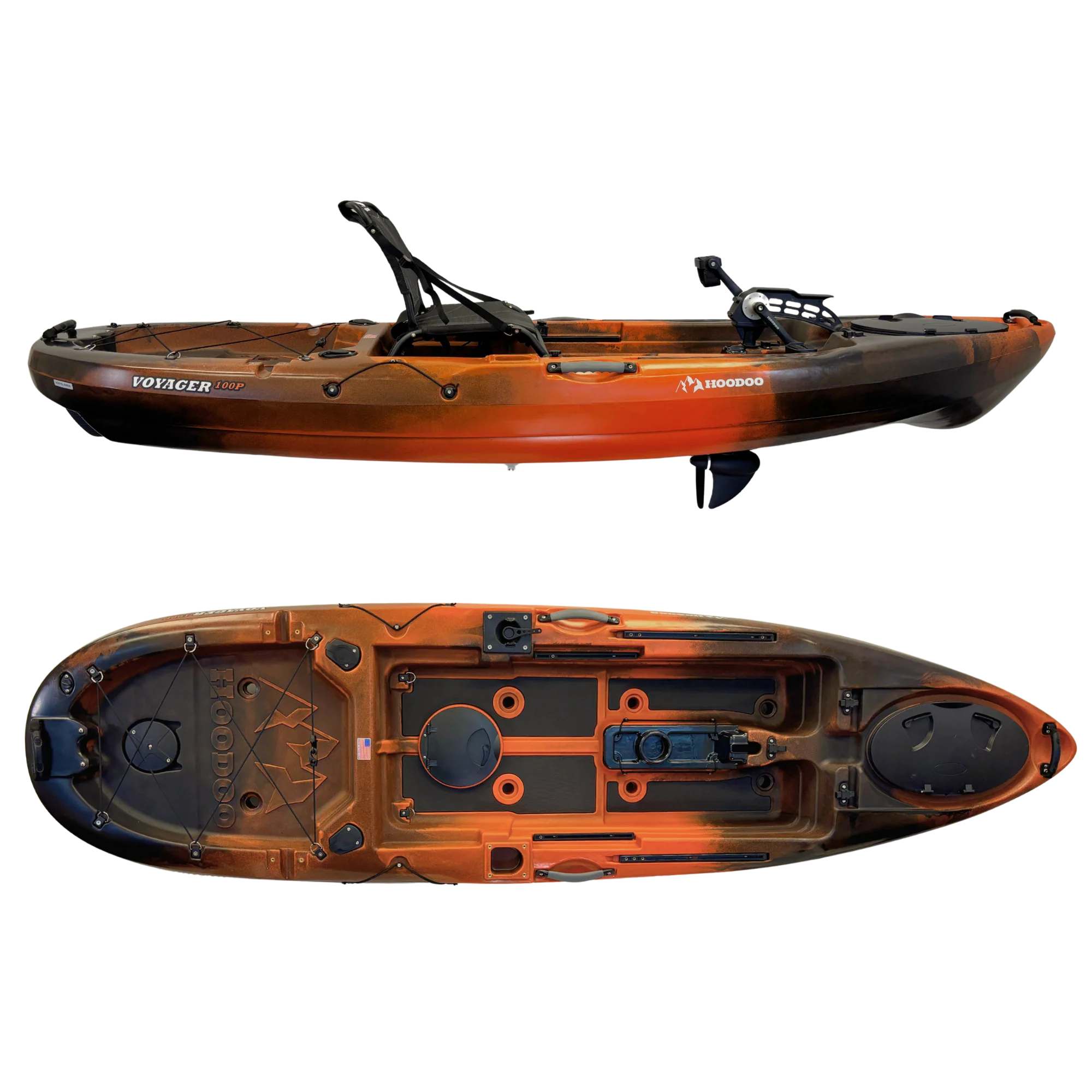 Hoodoo Voyager 100P Pedal Drive Kayak - Image 14