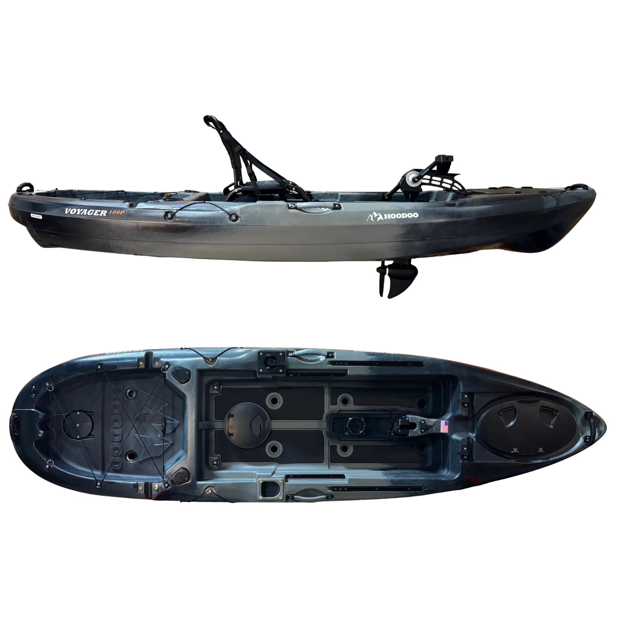 Hoodoo Voyager 100P Pedal Drive Kayak - Image 15