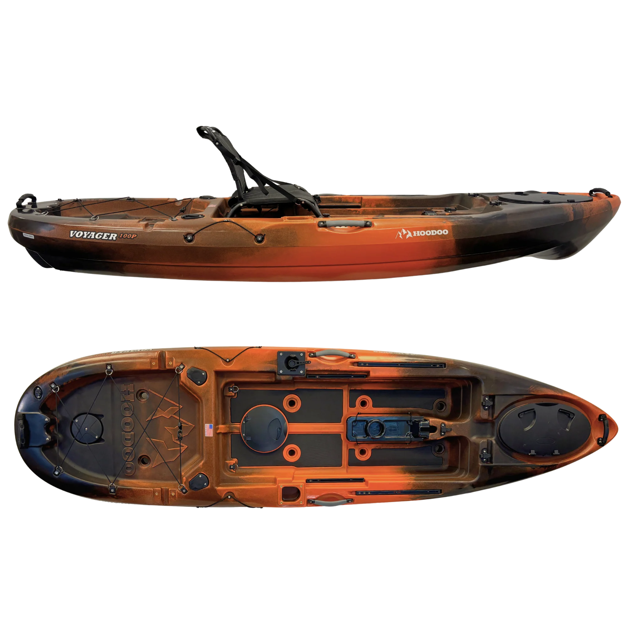 Hoodoo Voyager 100P Pedal Drive Kayak - Image 18
