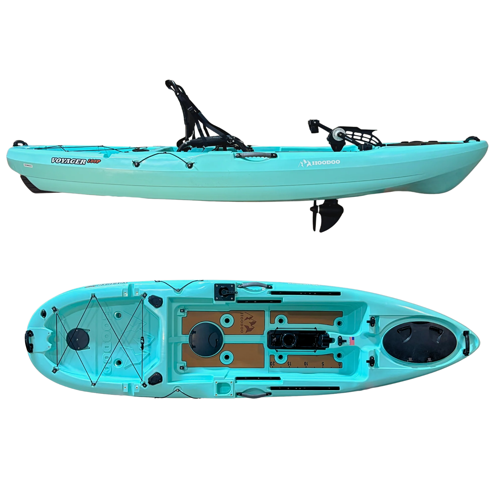 Hoodoo Voyager 100P Pedal Drive Kayak - Image 20