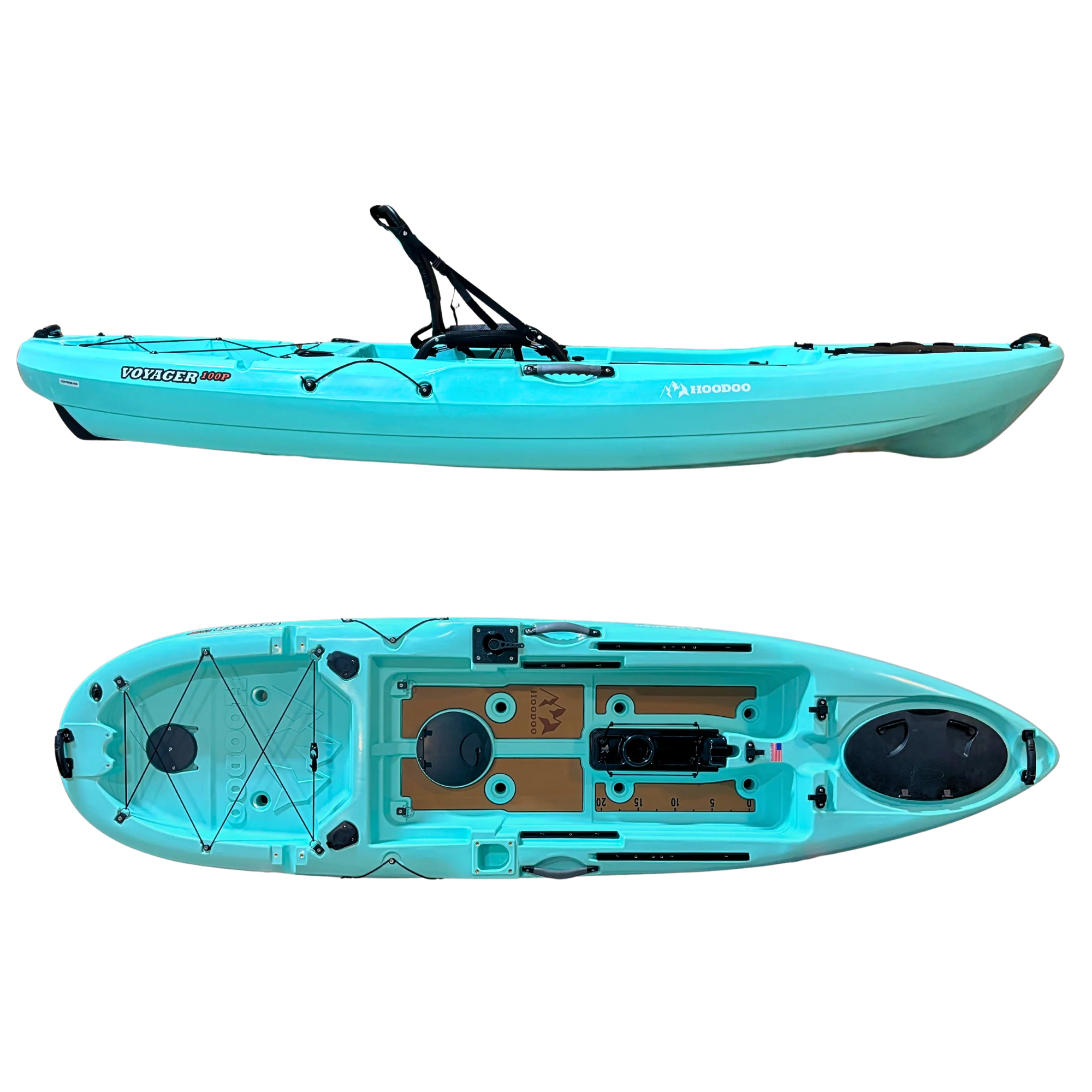 Hoodoo Voyager 100P Pedal Drive Kayak - Image 22
