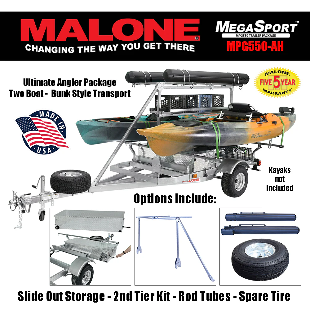 MegaSport™ Kayak Trailer - Image 9