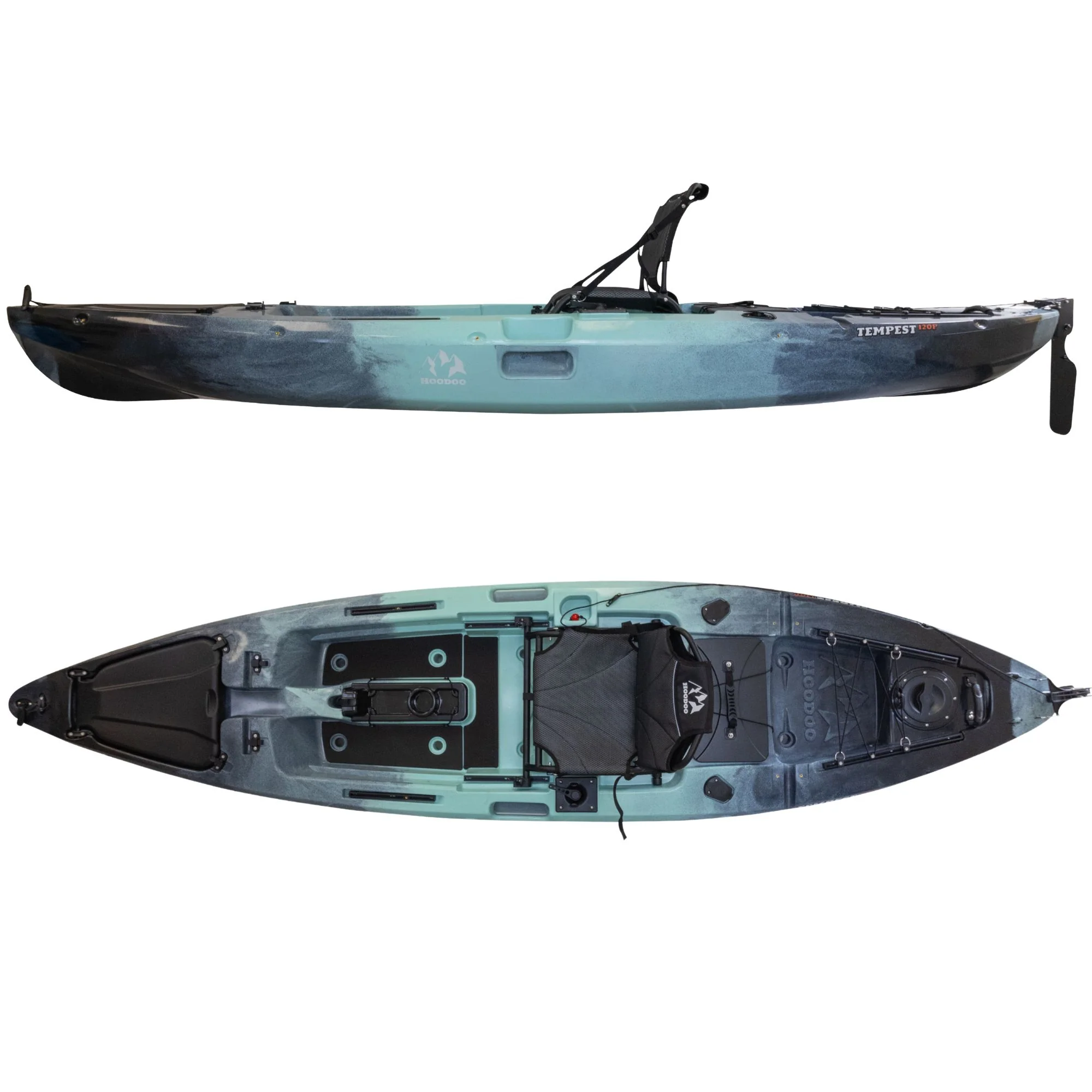 Hoodoo Tempest 120P Pedal Drive Kayak - Image 13