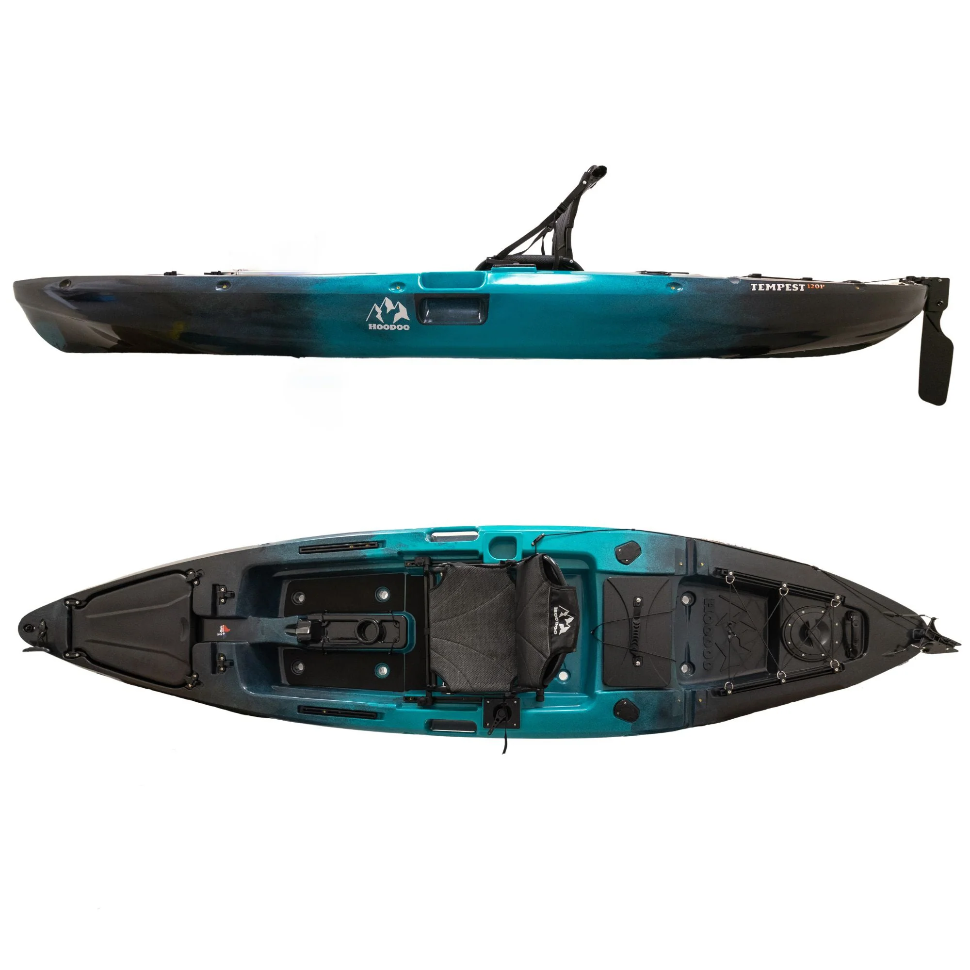 Hoodoo Tempest 120P Pedal Drive Kayak - Image 14