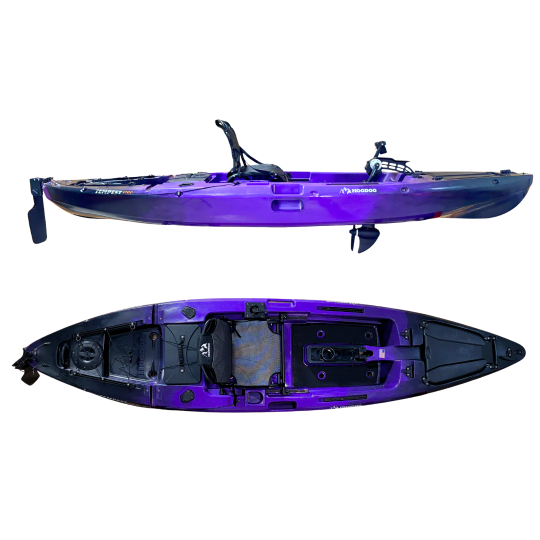 Hoodoo Tempest 120P Pedal Drive Kayak - Image 18