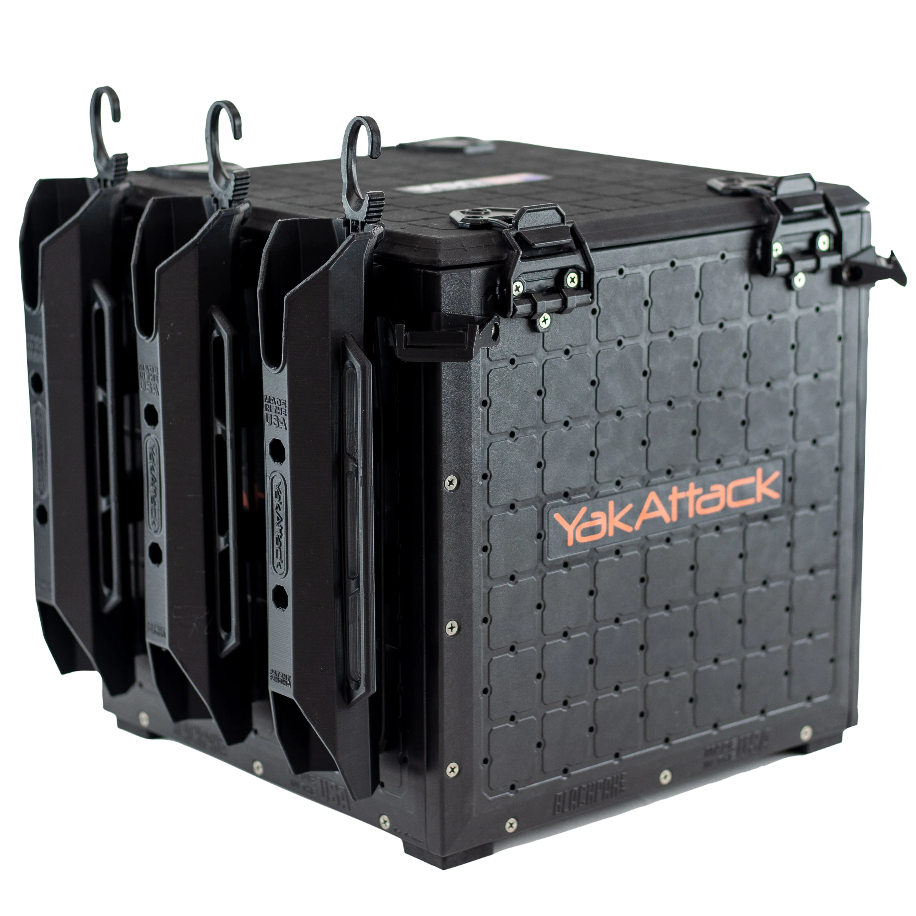 YakAttack BlackPak Pro Kayak Fishing Crate - 13" x 13" - Image 4