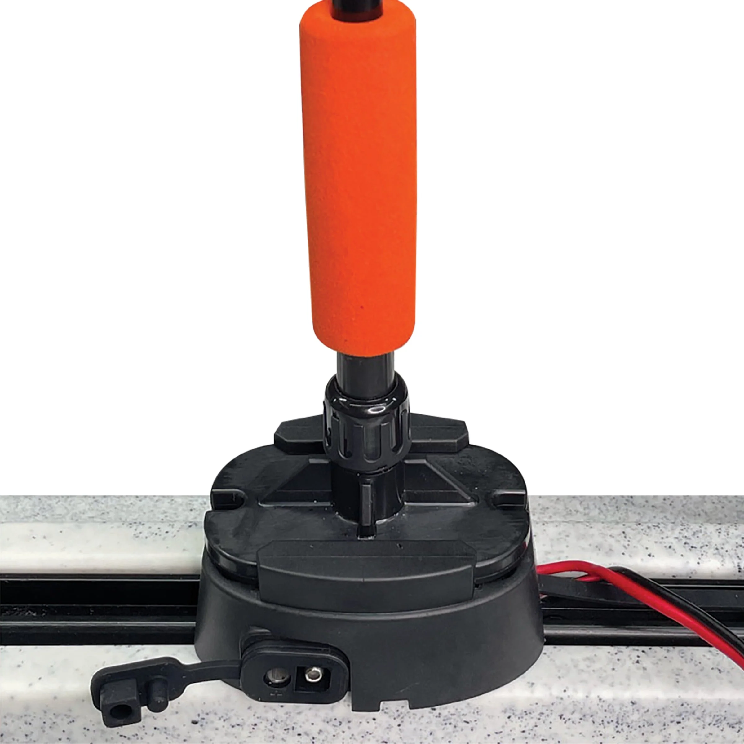 YP-LR360-PRO Lightning Rod - NEW & IMPROVED Threaded Power Connectors - Extendable Powered 360 Degree Safety Light, Flag, and Optional Accessory Mount - Image 4
